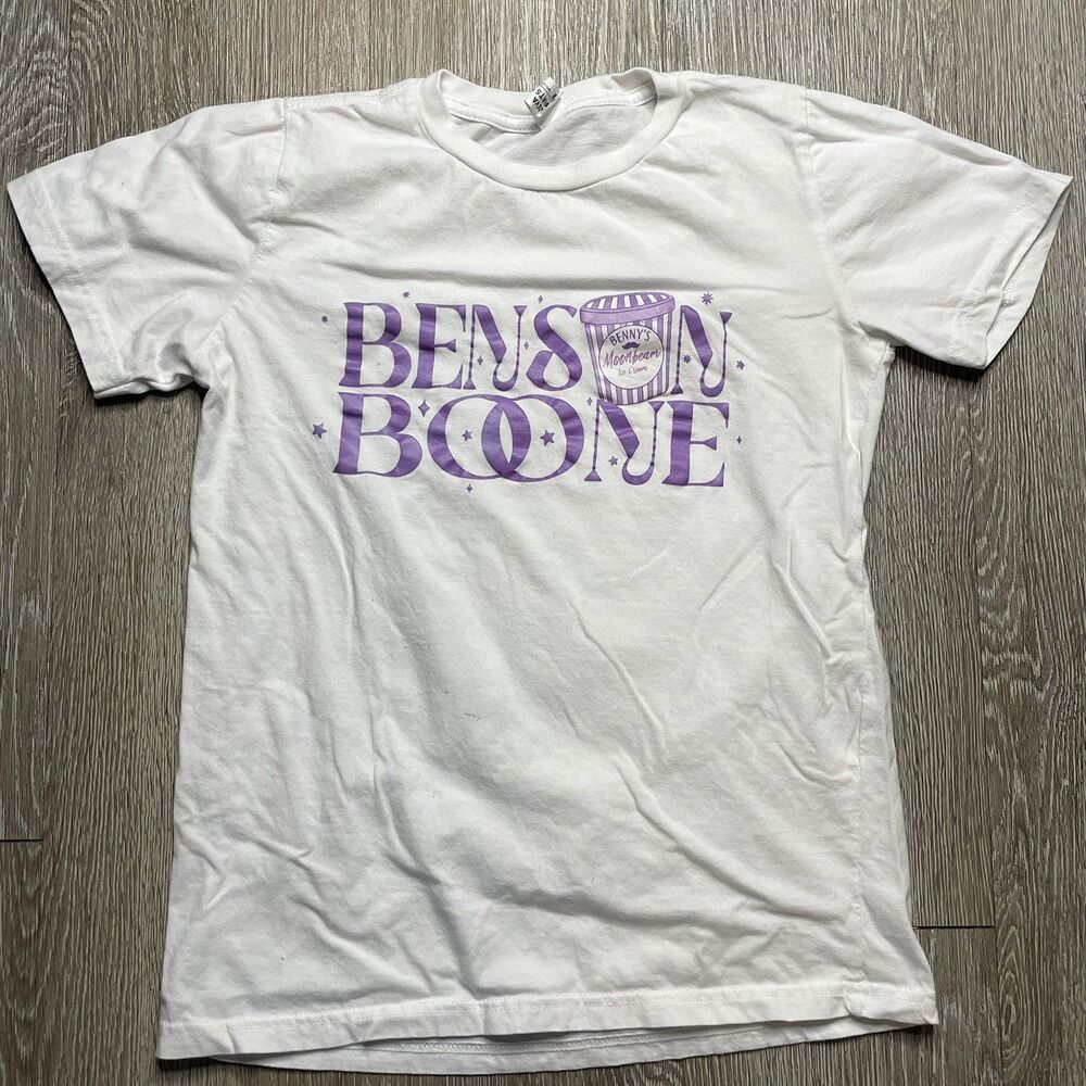Benson Boone Moonbeam Ice Cream America Heart Tour Album 2025 T-Shirt
